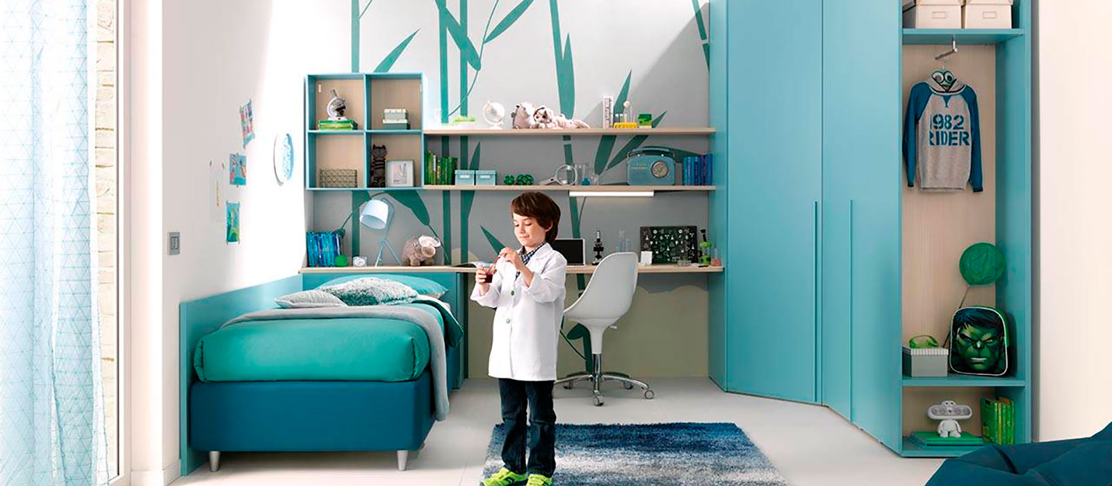 cameretta per ragazzi